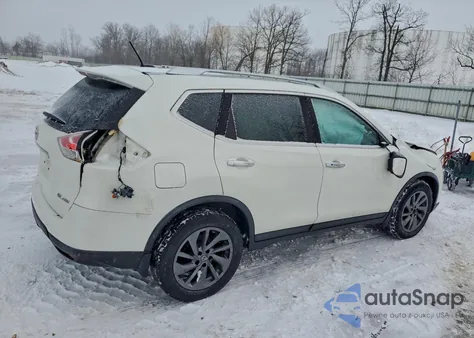 2016 Nissan Rogue S from USA, damaged, VIN KNMAT2MV5GP709683